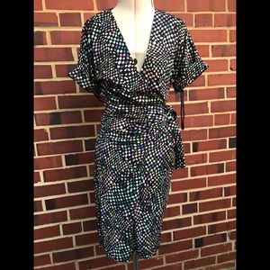Diane Von Furstenberg Silk Jersey Wrap Dress - Sz 0